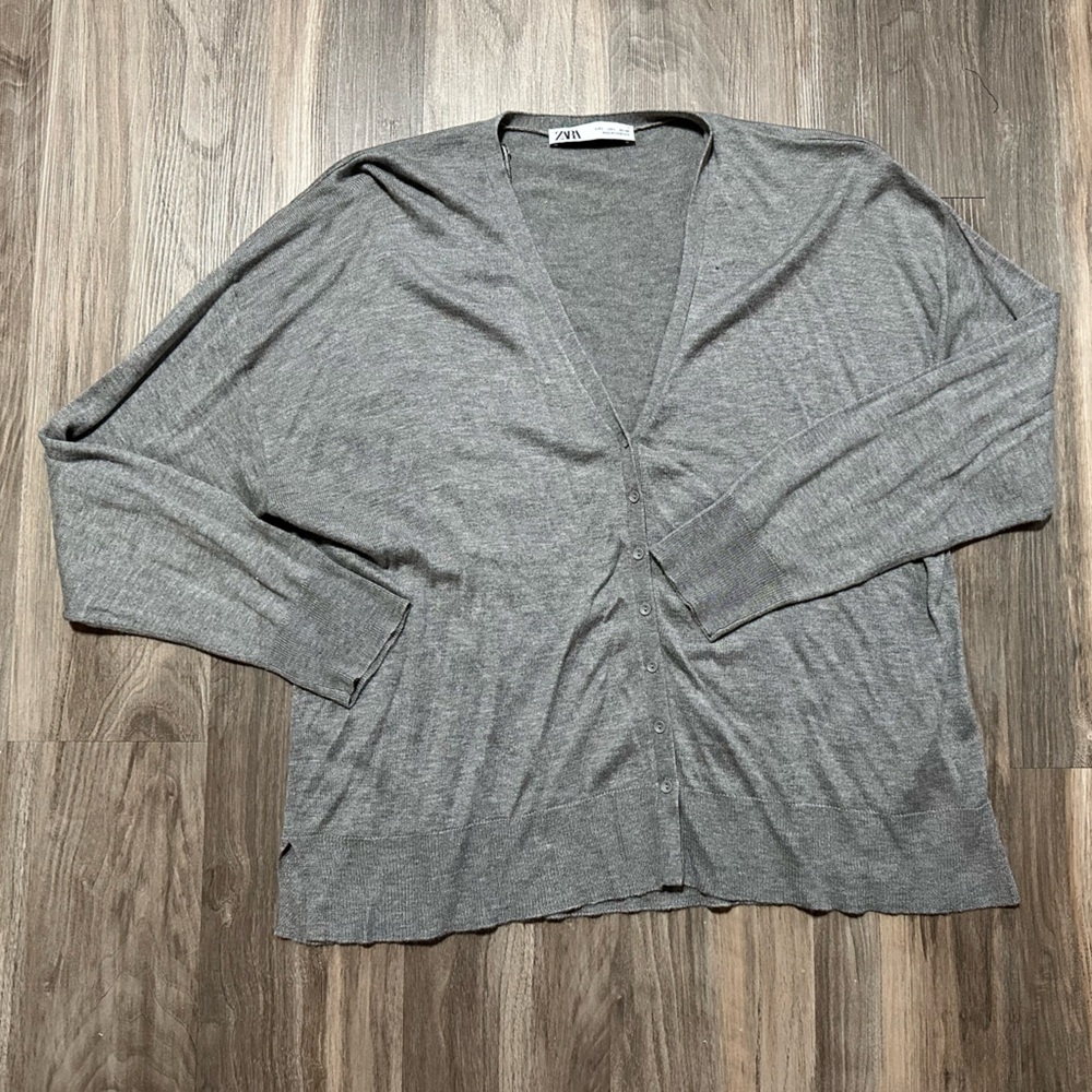 Zara lightweight knit cardigan